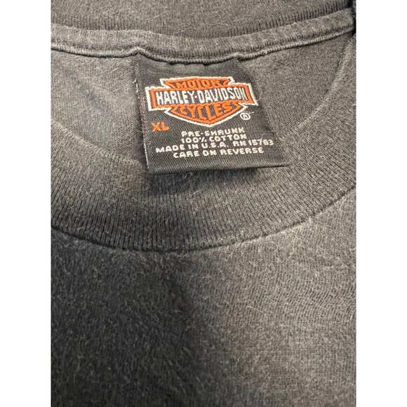 1998 Harley-Davidson Ridin’ Out the Storm Tee XL Barnett El Paso TX Double-Sided - Picture 5 of 8